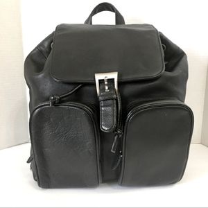Leather Rucksack Backpack